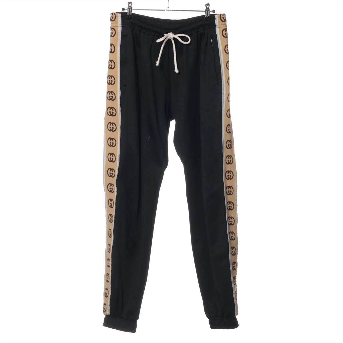 GUCCI グッチ スウェットパンツ 黒 S 4103623G0144 ブラック（黒）系 S GUCCI(グッチ) スウェットパンツ(メンズ