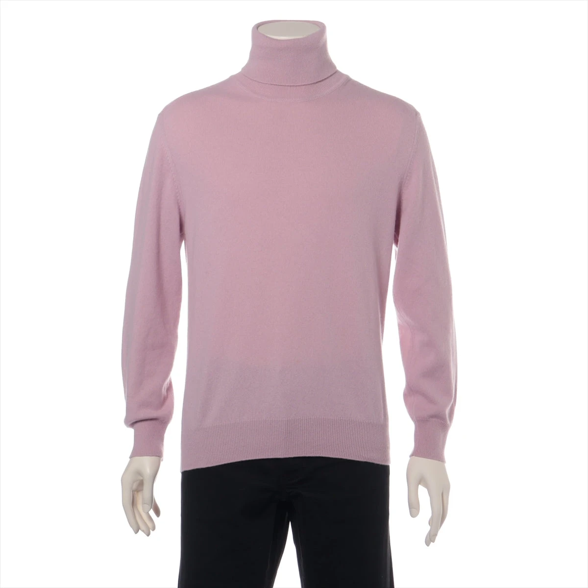 エルメス カシミヤ タートルネックニット サイズ不明 メンズ ピンク 0D