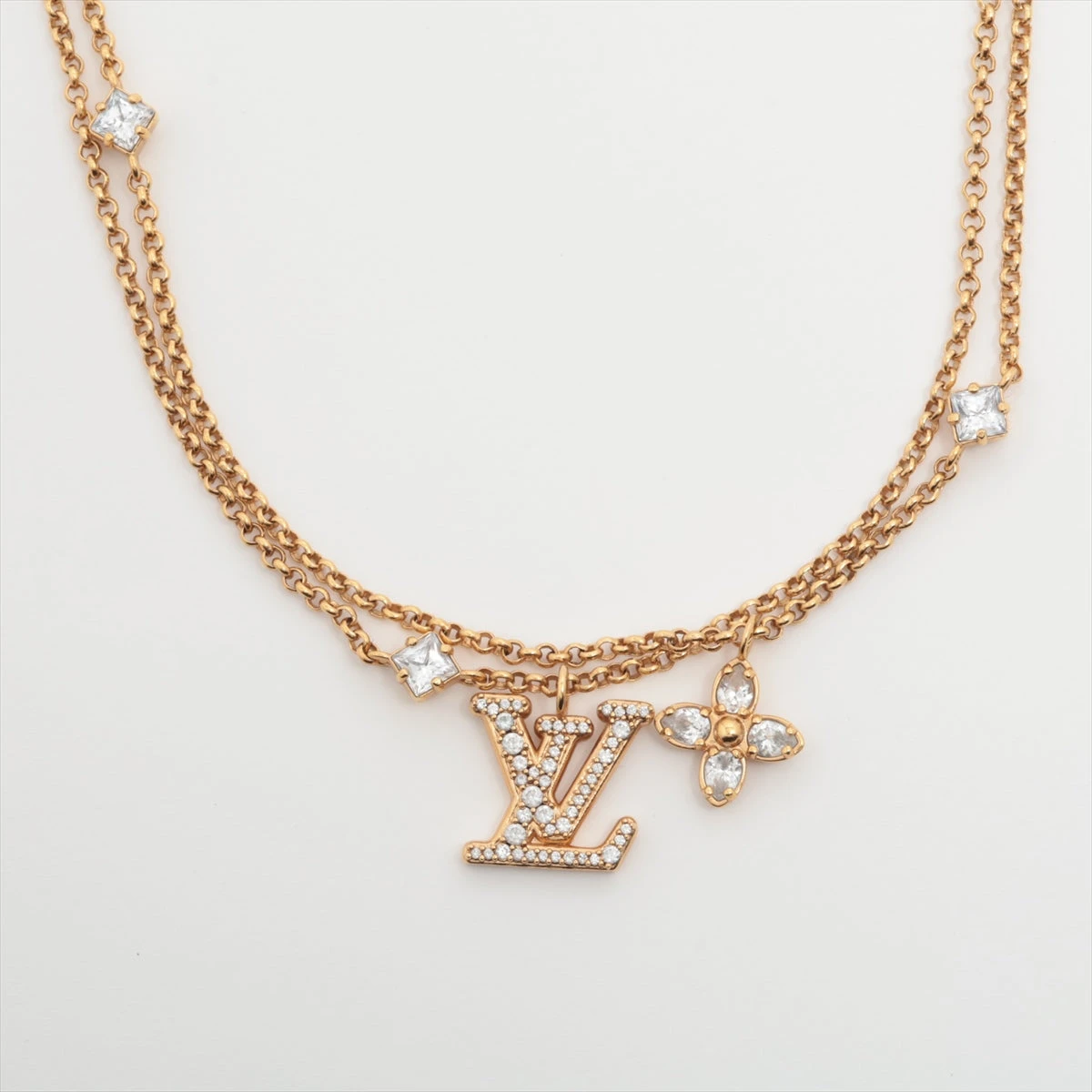 ヴィトン M01845 ネックレス レディLV TE4214 ネックレス GP