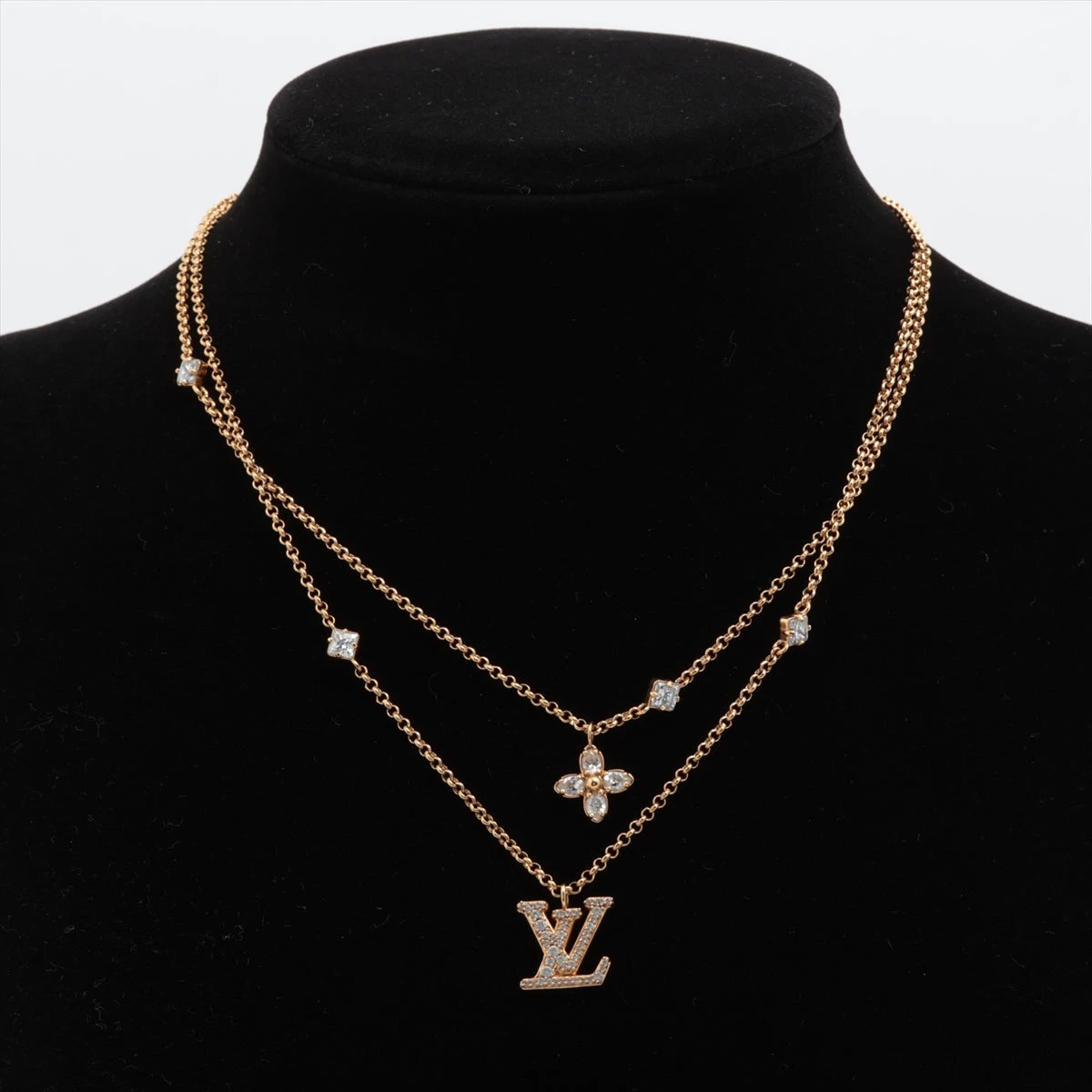 ヴィトン M01845 ネックレス レディLV TE4214 ネックレス GP