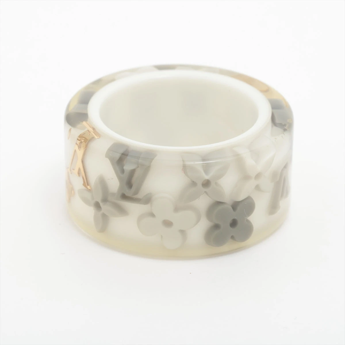 ヴィトン バーグ ファランドール リング M プラスチック グレー