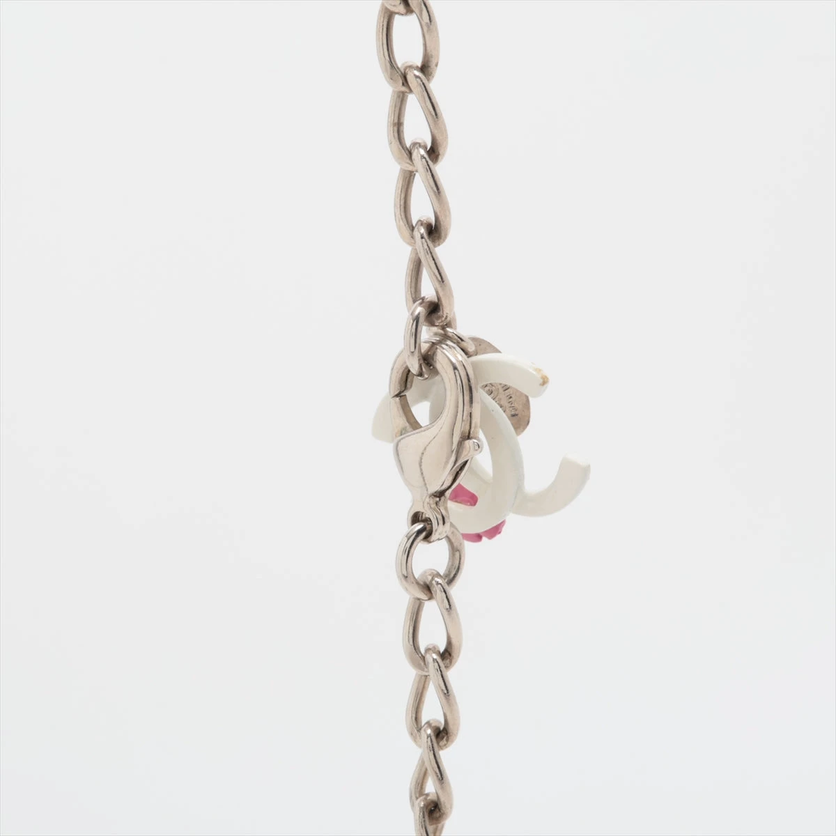 美品✨ シャネル 98A ココマーク カメリア オーロラ ネックレス シャネル(CHANEL)シャネル カメリア ココマーク ネックレス