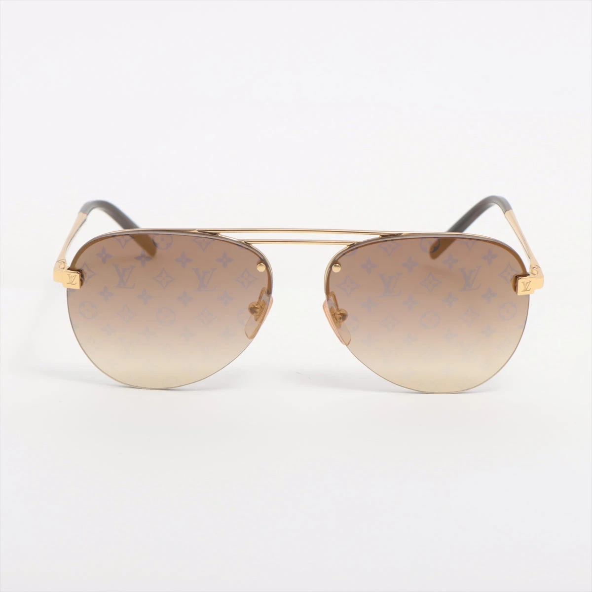 【極美品】 LOUIS VUITTON サングラス クロックワイズ キャンバス 極美品】 LOUIS VUITTON サングラス クロックワイズ キャンバス