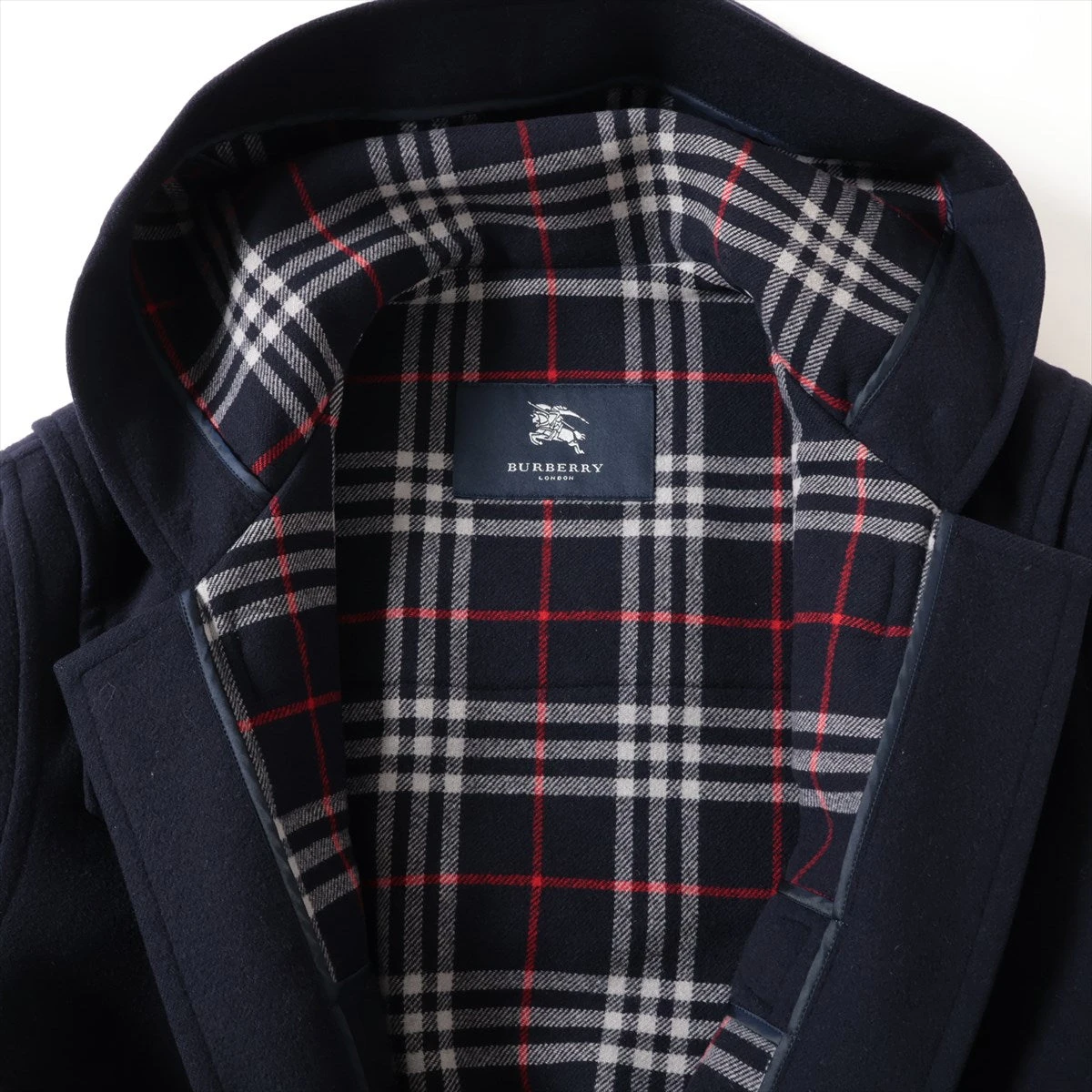 バーバリーロンドン ウール×カシミヤ ダッフルコート L メンズ