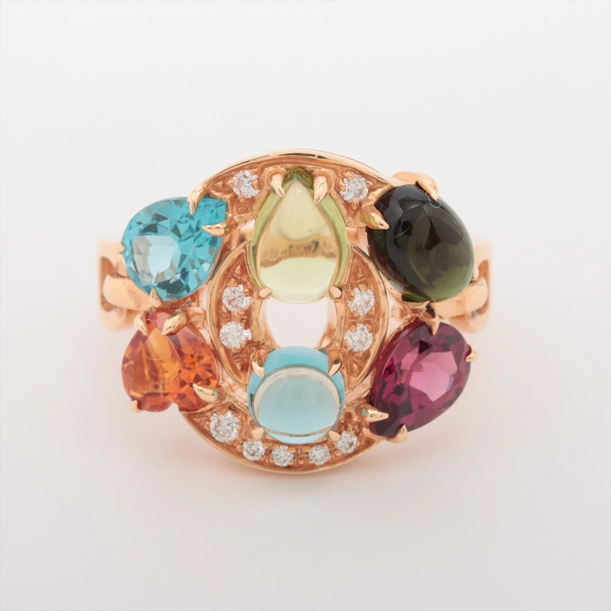 ブルガリ リング 指輪 アストラーレ チェルキ BVLGARI ブルガリ アストラーレ チェルキ リング 指輪 8号 18金