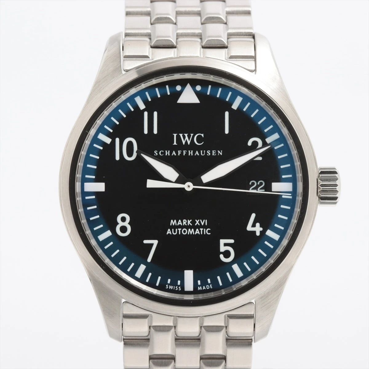 セブンイレブン 冬ギフト 2024 IWC パイロットウォッチ マークXVI IW325504 SS AT 黒文字盤 パイロット・ウォッチ