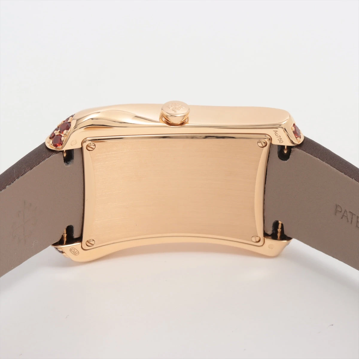 パテックフィリップ ゴンドーロ PG×革 QZ ブラウン文字盤 4962/200R