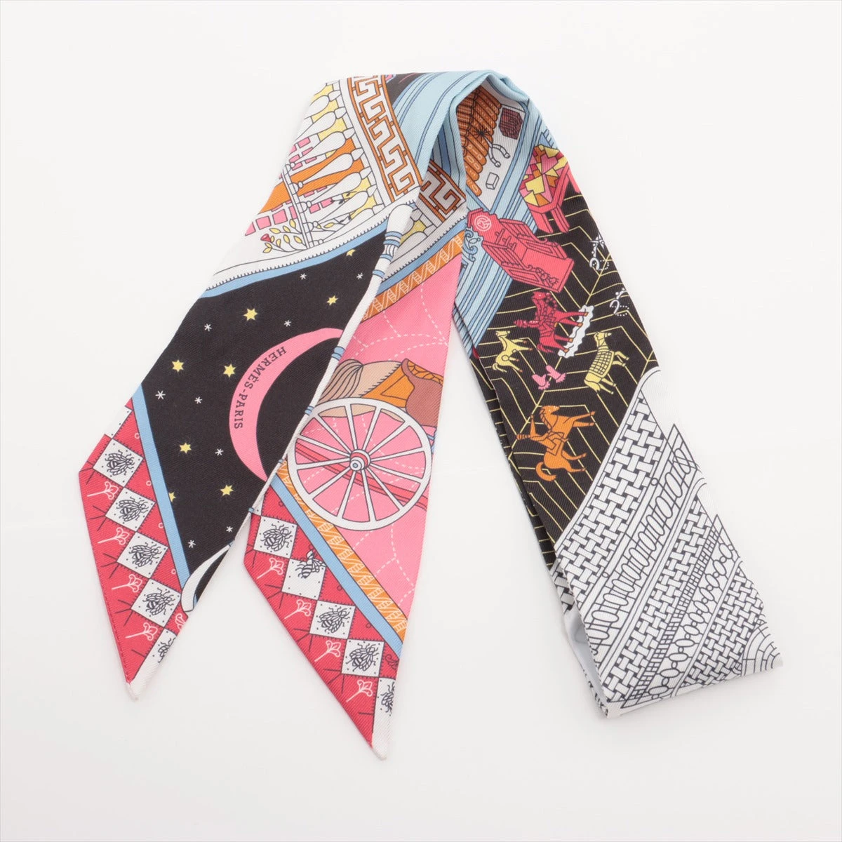 新品未使用：エルメス　ツイリー　オブジェ・ドゥ・キュリオジテ HERMES 【新品未使用】エルメス ツイリー オブジェドゥキュリオジテ