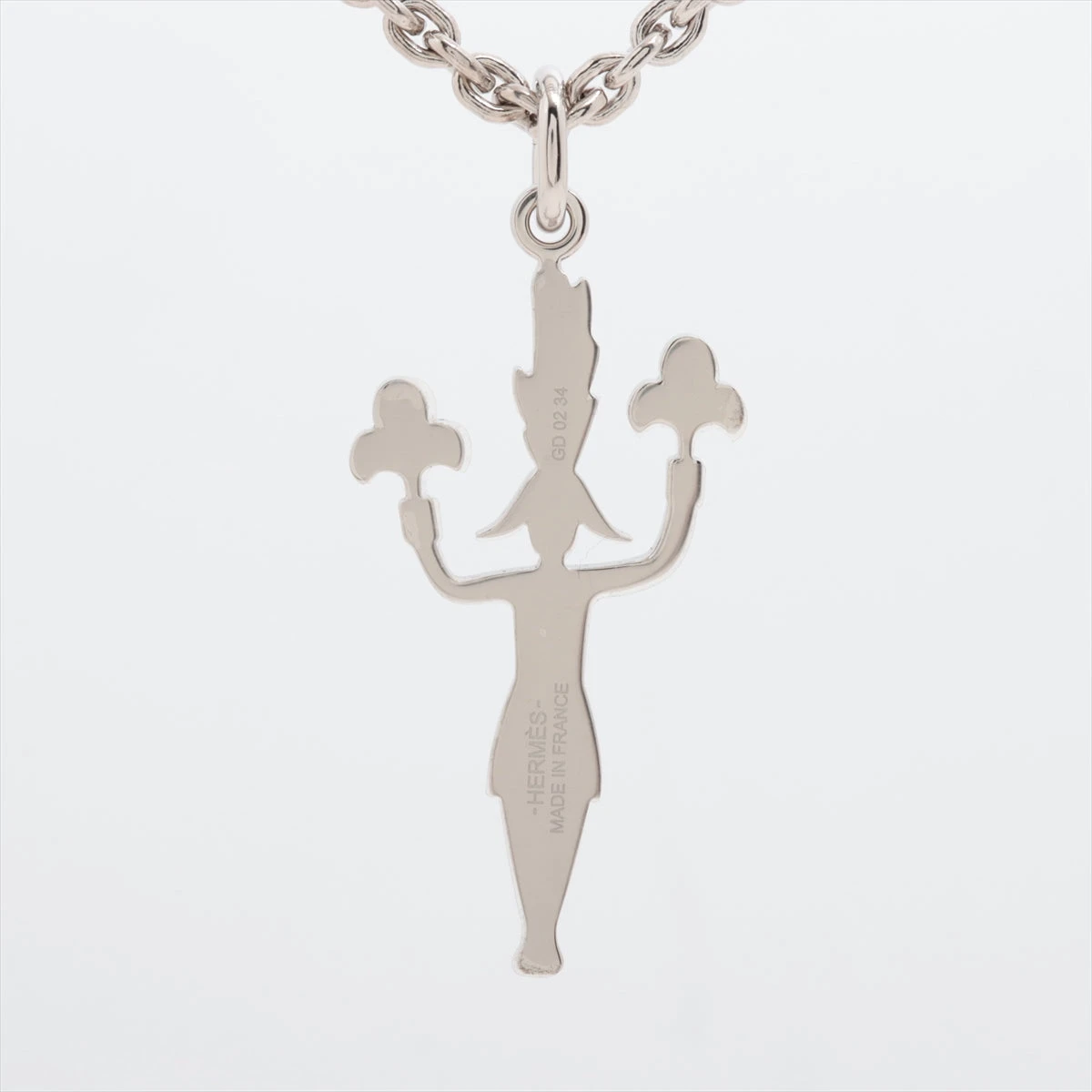 エルメス 花火師 ネックレス GP シルバー A3512124｜中古ブランド品