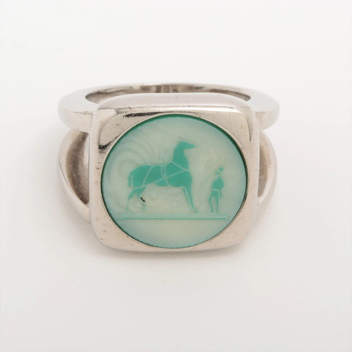 エルメス コロゾ リング 51 GP シルバー NP036576｜中古ブランド品 