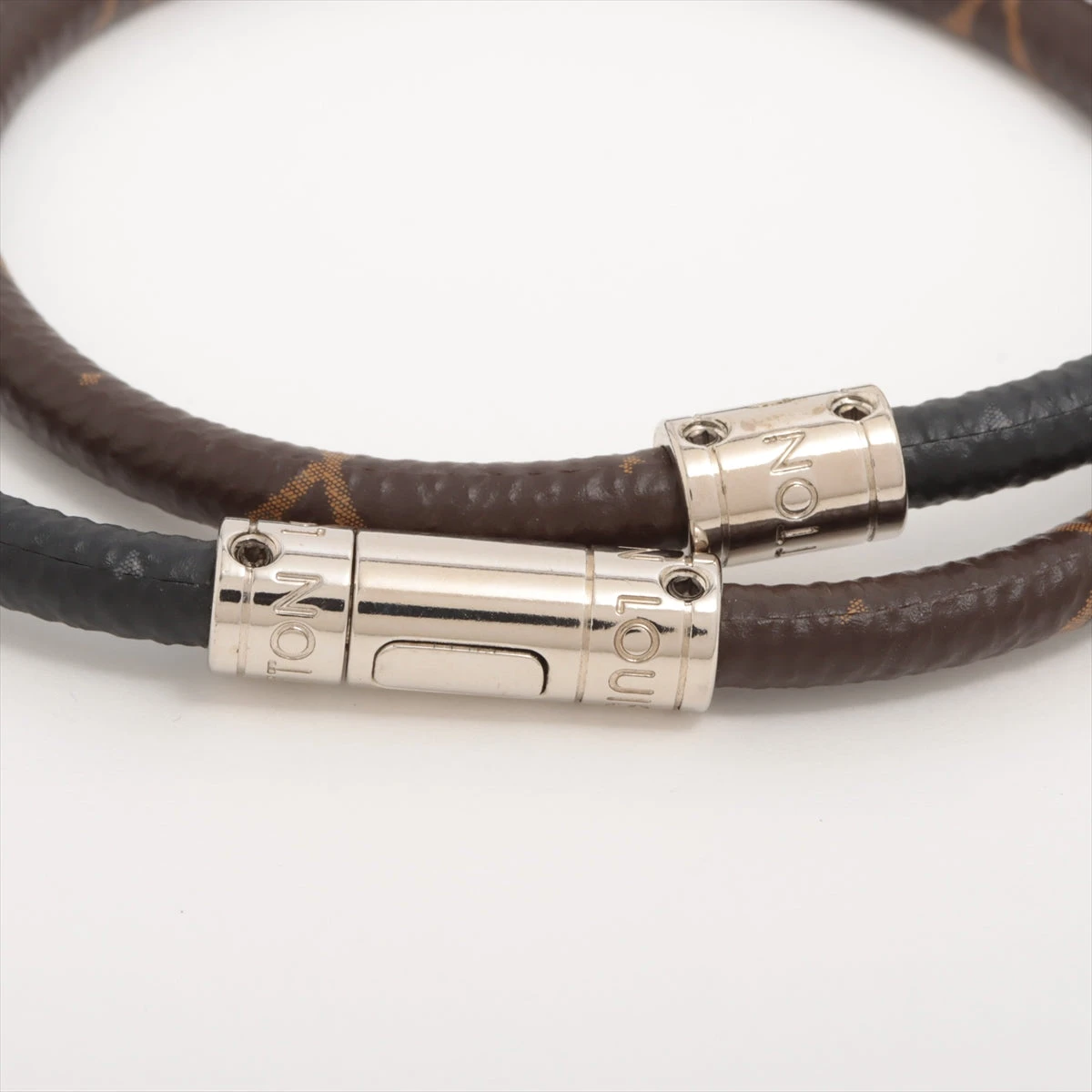 ルイヴィトン ブラスレ キープイット モノグラム エクリプス M6555E LOUIS VUITTON ルイヴィトン ブレスレット ブラスレ キープ