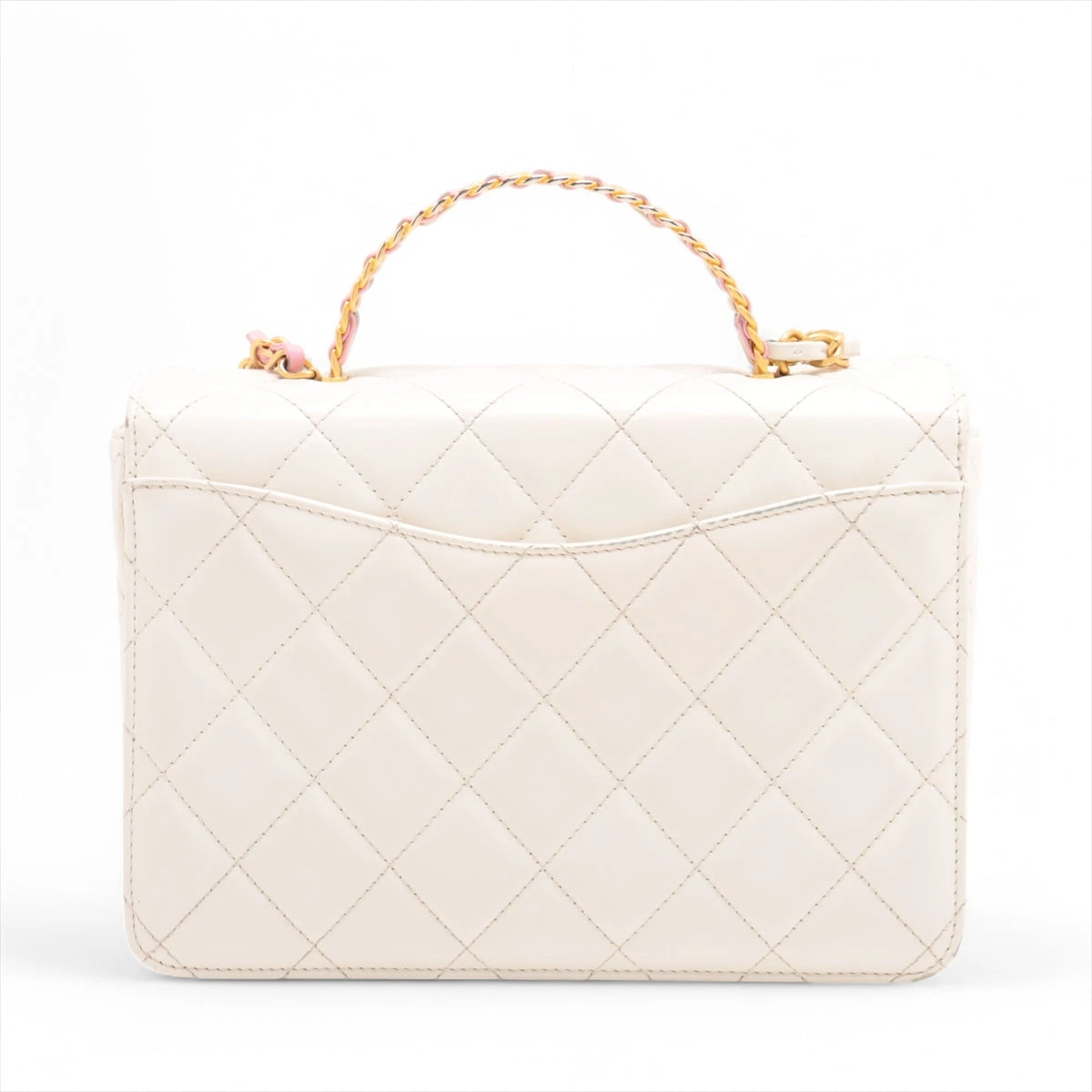 シャネル マトラッセ ラムスキン 2WAYショルダーバッグ トップ