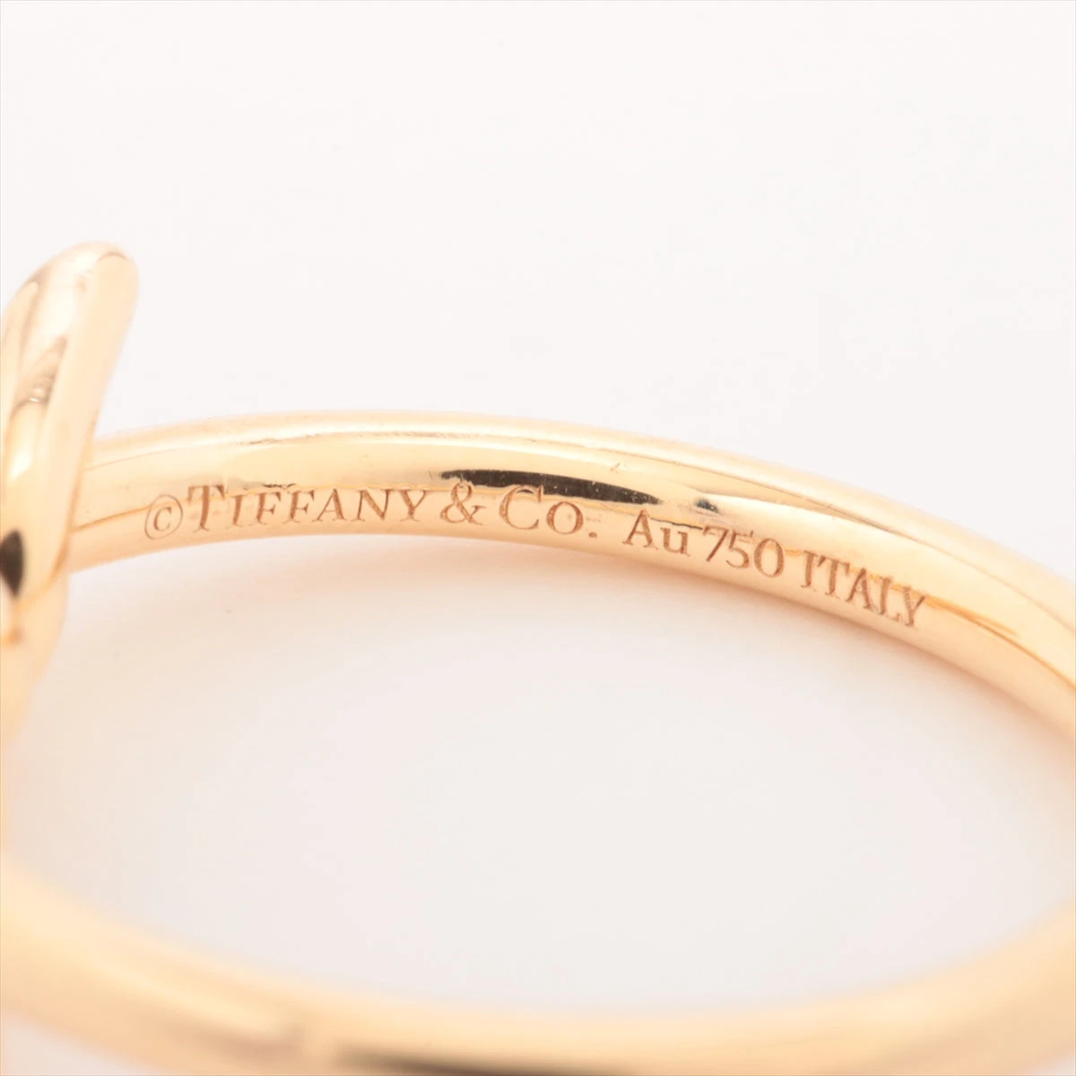 ティファニー ノット リング 750(YG) 3.6g A3515417｜中古ブランド品