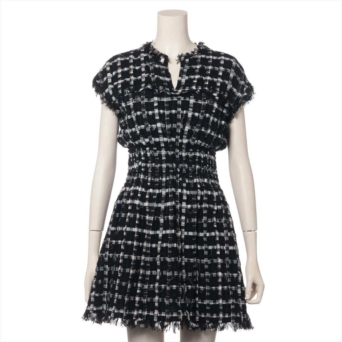 CHANEL ノースリーブワンピース 38