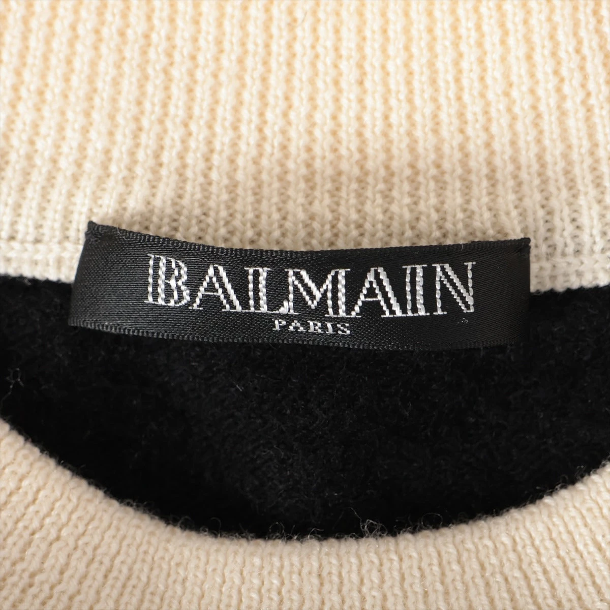 LA3818 バルマン カシミヤ100％ ニットジャケット ブラック 40. BALMAIN - 【ラスト1点】LONG COAT / ウール ロングコート