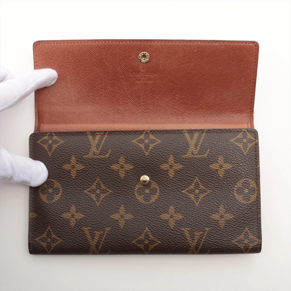 極美品　ポルトトレゾール　長財布 M61215 LOUIS VUITTON ルイ・ヴィトン LOUISVUITTON 長財布 ポルト
