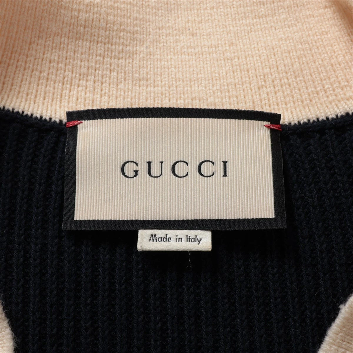 【GUCCI 】グッチ　リボンワンピース(XS) GUCCI グッチ フィットスリーブレス リボン付きワンピース XS