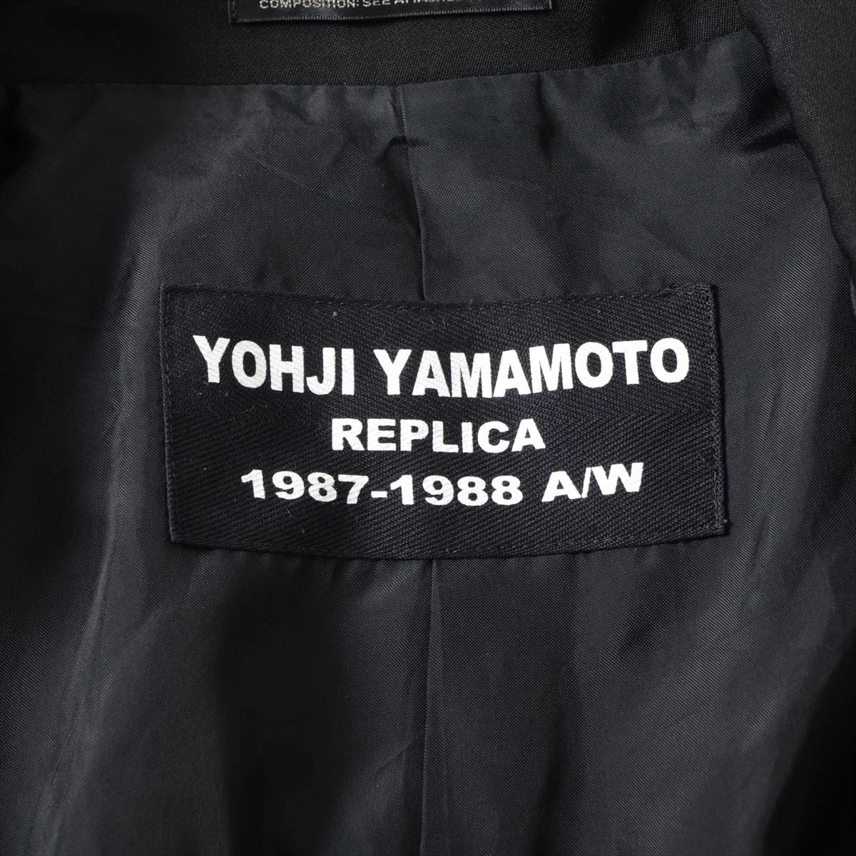 YOHJI YAMAMOTO キュプラテーラードジャケット 新品同様 YOHJI YAMAMOTO ヨウジヤマモト テーラードジャケット