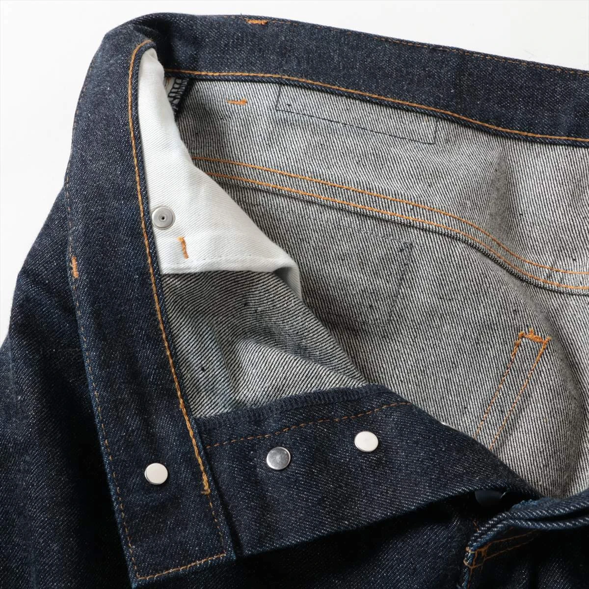 ディオール×サカイ 21AW コットン デニムパンツ 32 メンズ ネイビー