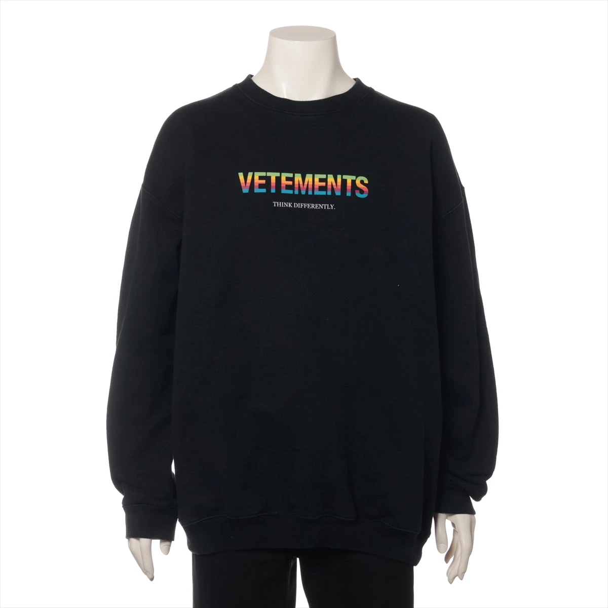 ヴェトモン コットン×ポリエステル トレーナー L ユニセックス  