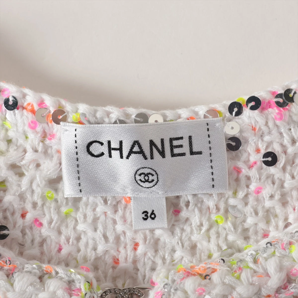 CHANEL - シャネル ジャケット CHANEL ニット ダブル ココボタン