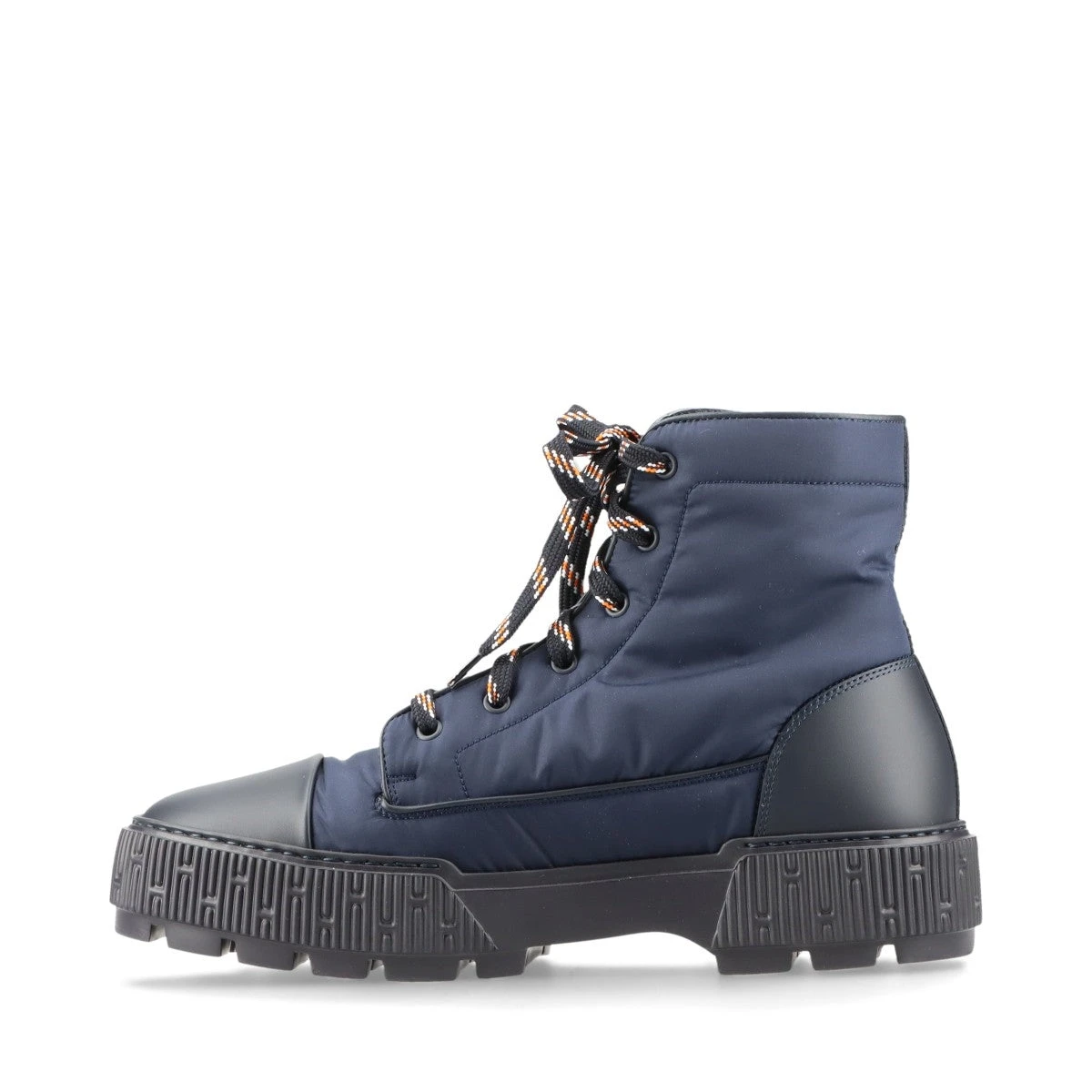 エルメス フレッシュ レザー×ファブリック ショートブーツ 42