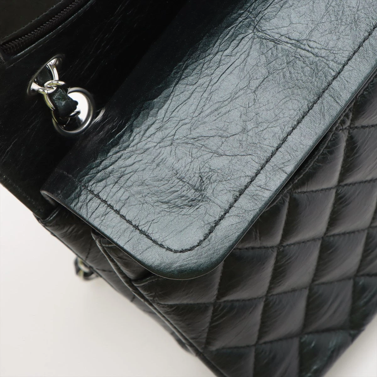 シャネル　マトラッセ　ヴィンテージ品 シャネル CHANEL マトラッセ25 A01112 ピンクベージュ×シルバー