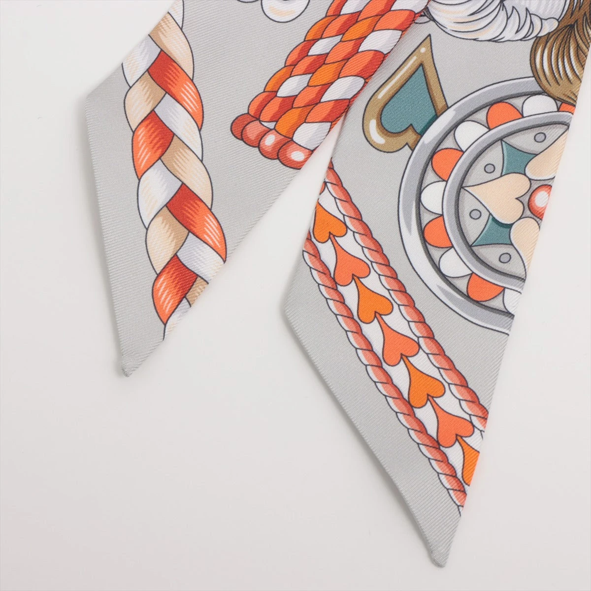 エルメス　ツイリー　Harnais de coeur ハートハーネス　箱付き エルメス ツイリー Harnais de coeur ハートハーネス 箱付き