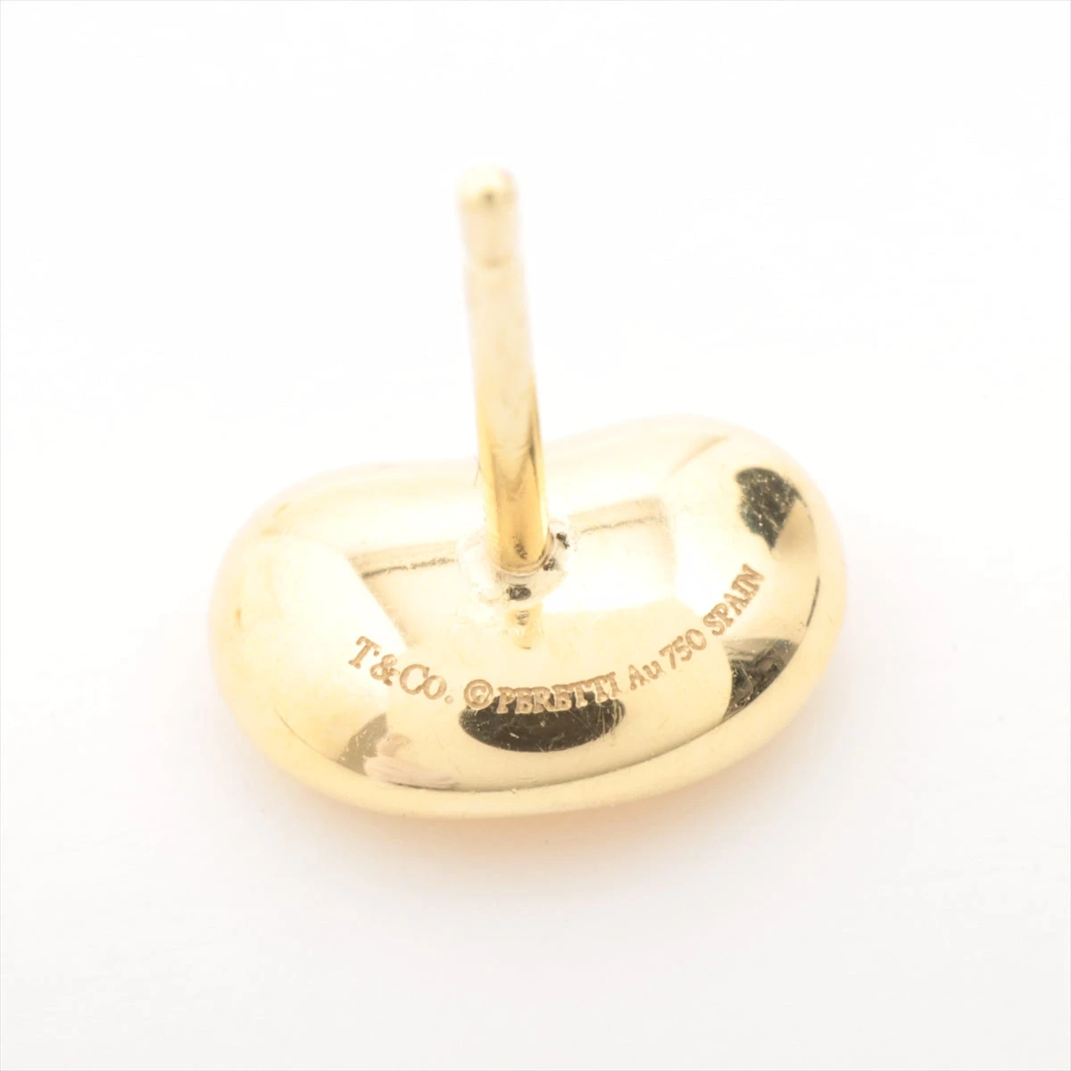 ティファニー ビーン ピアス 750(YG) 3.6g A3510021｜中古ブランド品 