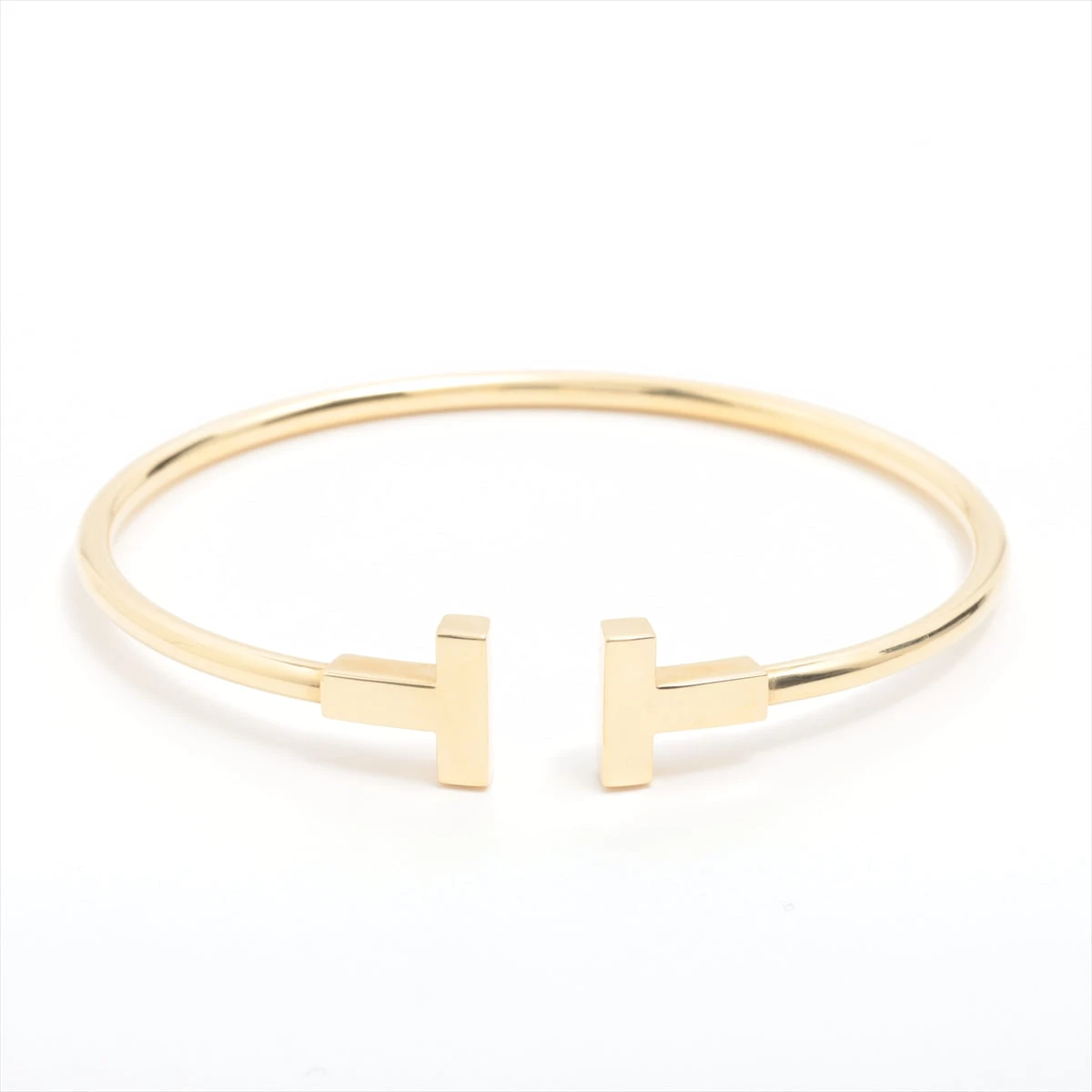 ティファニー Tワイヤー ブレスレット 750(YG) 8.6g A3512070｜中古  