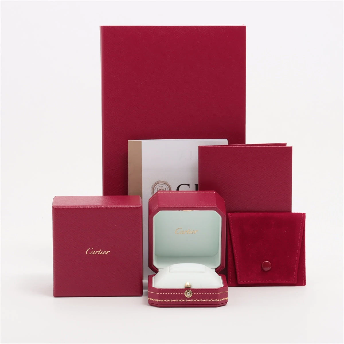 ヒロ様✾ Cartier バレリーナ　Pt950 ダイヤ付きリング 箱付き ヒロ様✾ Cartier バレリーナ Pt950 ダイヤ付きリング 箱付き
