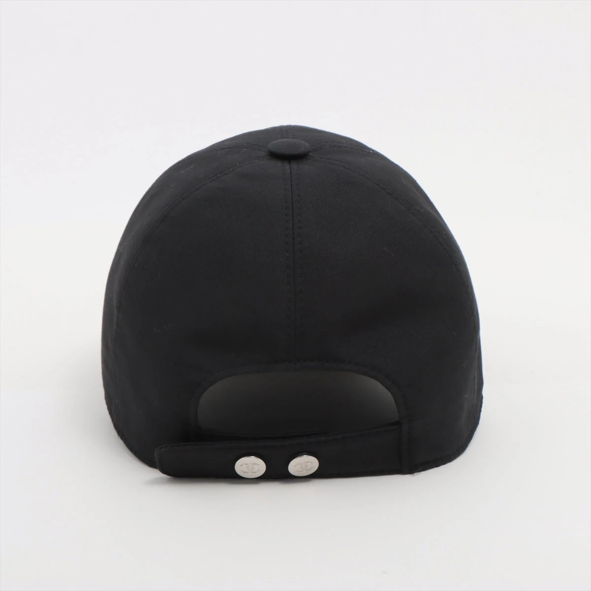 シャネル ココマーク 21P キャップ コットン ブラック ZZ022378