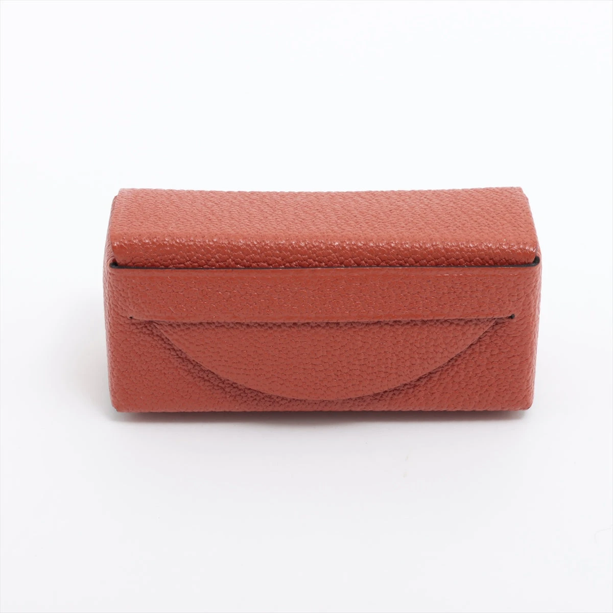 エルメス ミロワール U:2022年 リップケース シェブルミゾル ブラウン  