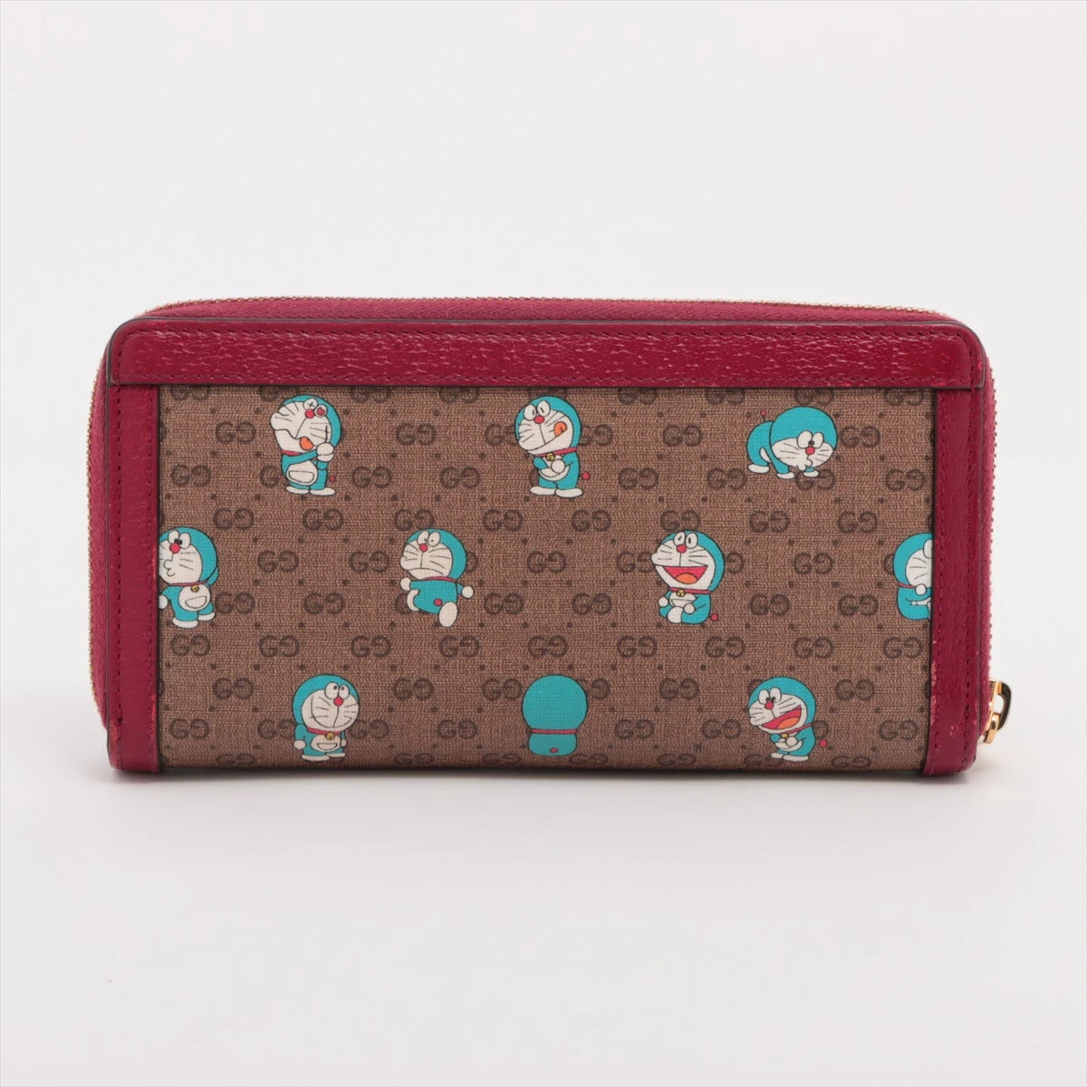 グッチドラえもんコラボ ベージュ/レッド ゴールド金具