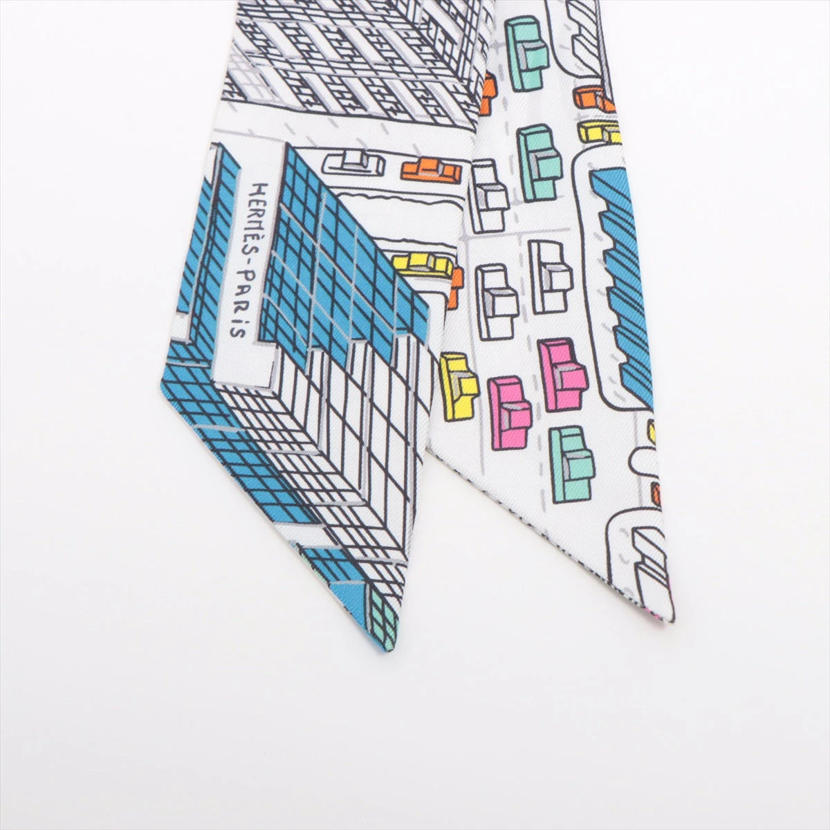 エルメス ツイリー PANTIN CITY パンタンシティ スカーフ シルク