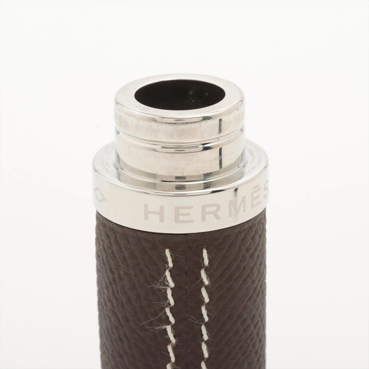 エルメス レフィラブル アトマイザー 香水ボトル GP×革 シルバー