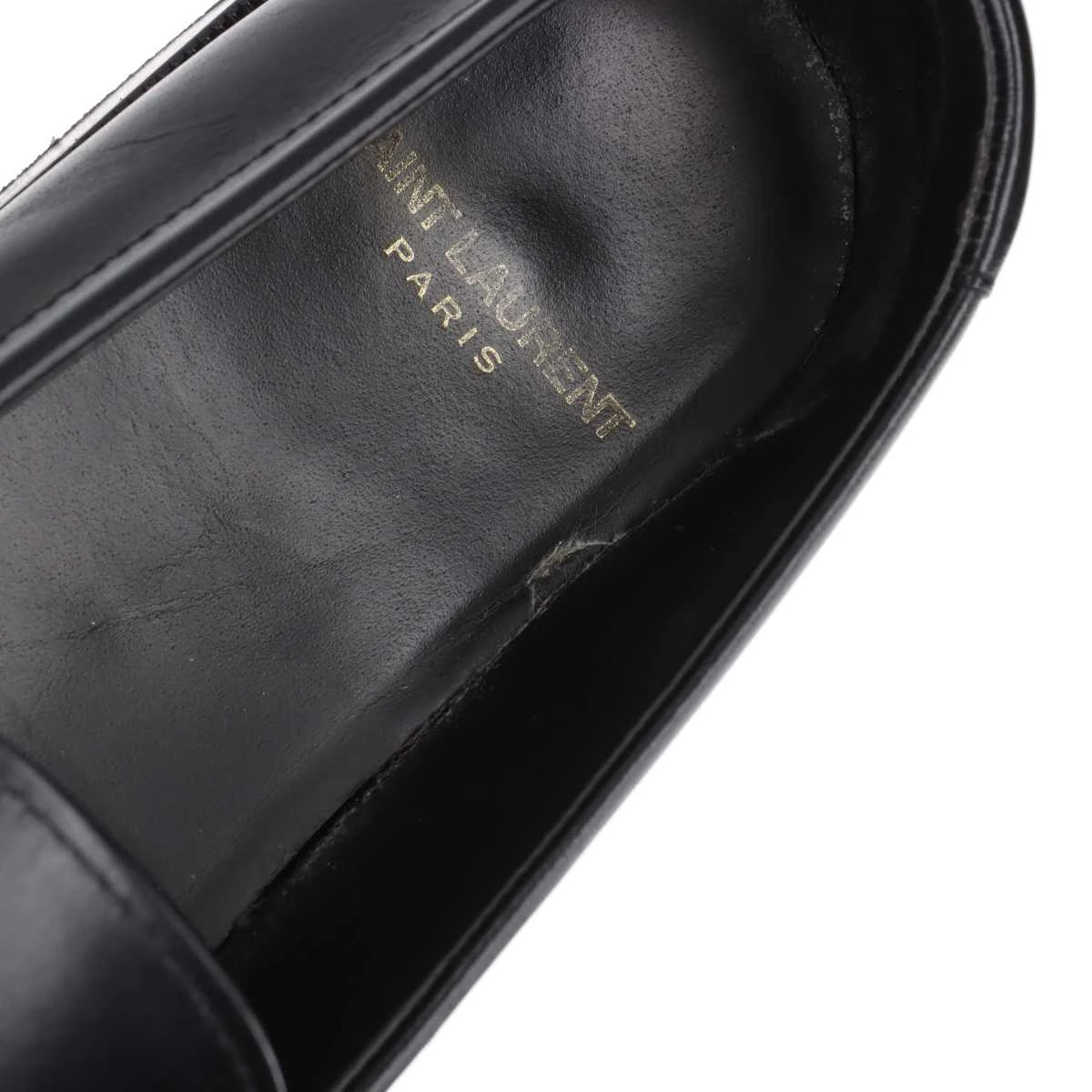 イヴ・サンローラン　ブラックレザー ローファー ル ローファー ソフト（シャイニーレザー） | Saint Laurent