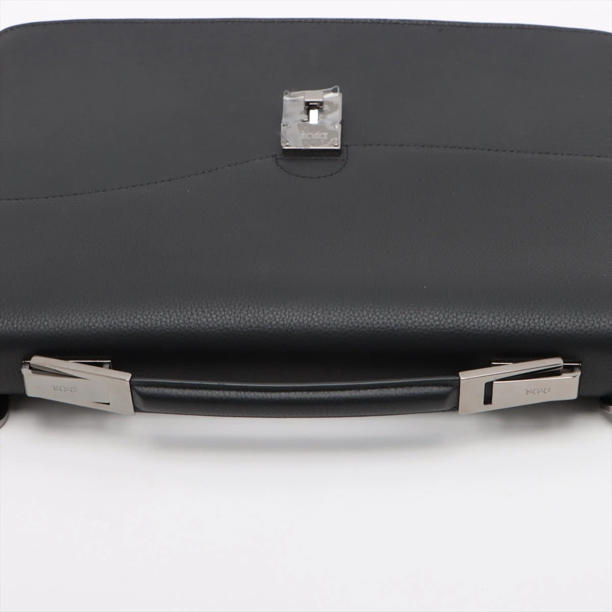 クリスチャンディオール エリート レザー 2WAYビジネスバッグ ブラック  