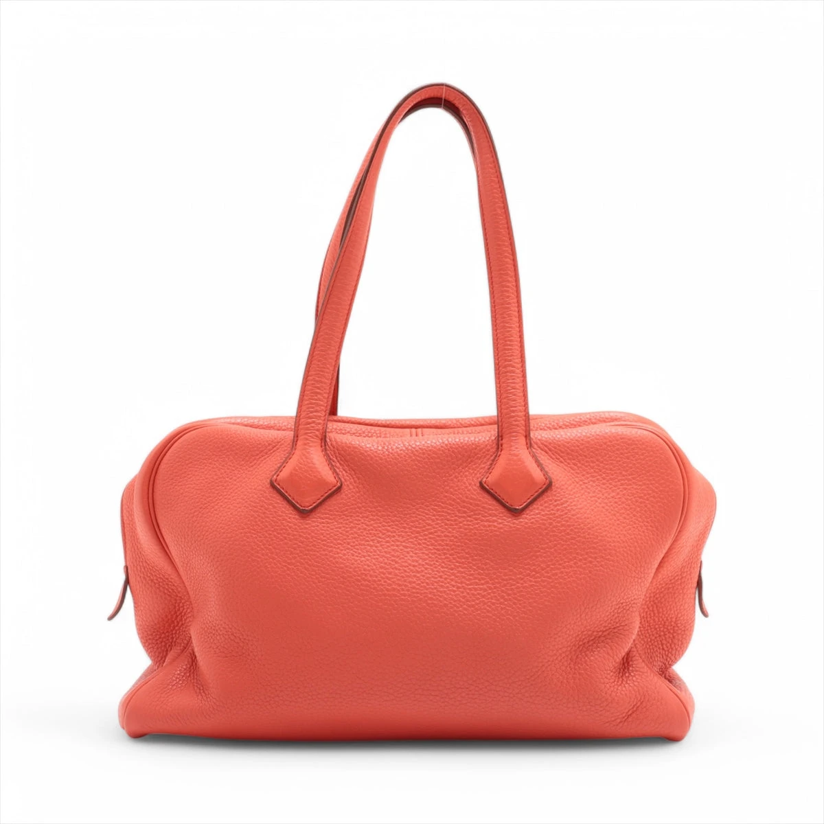 エルメス ヴィクトリア35 トリヨンクレマンス ブーゲンビリア シルバー  