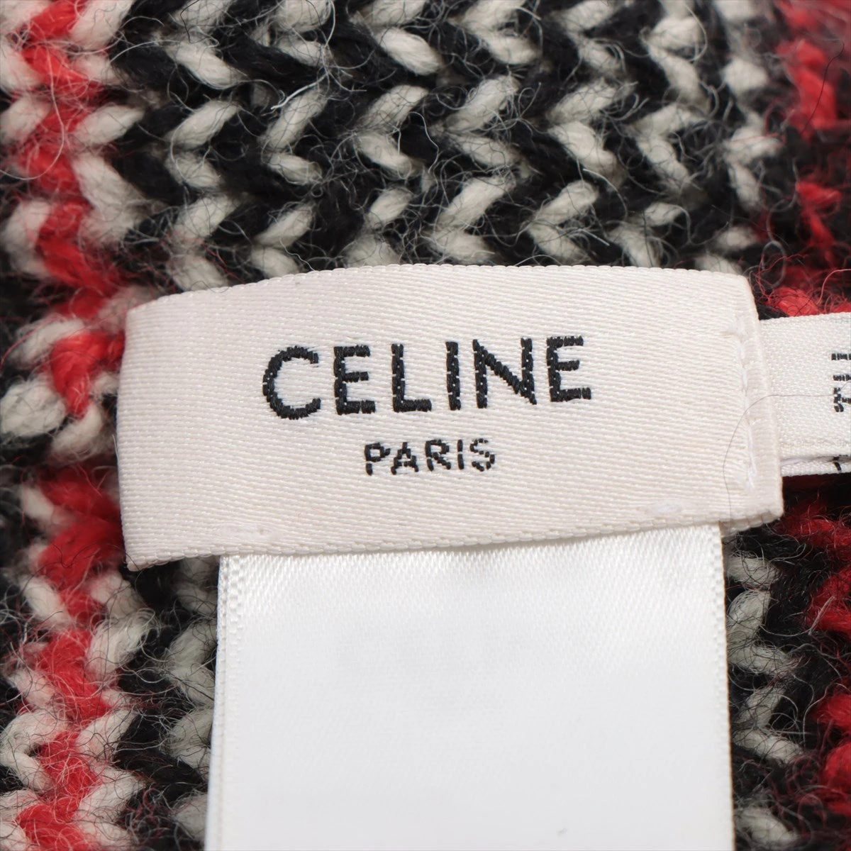 CELINE セリーヌ 22SS オーバー サイズドウールスタッズ ロゴニット