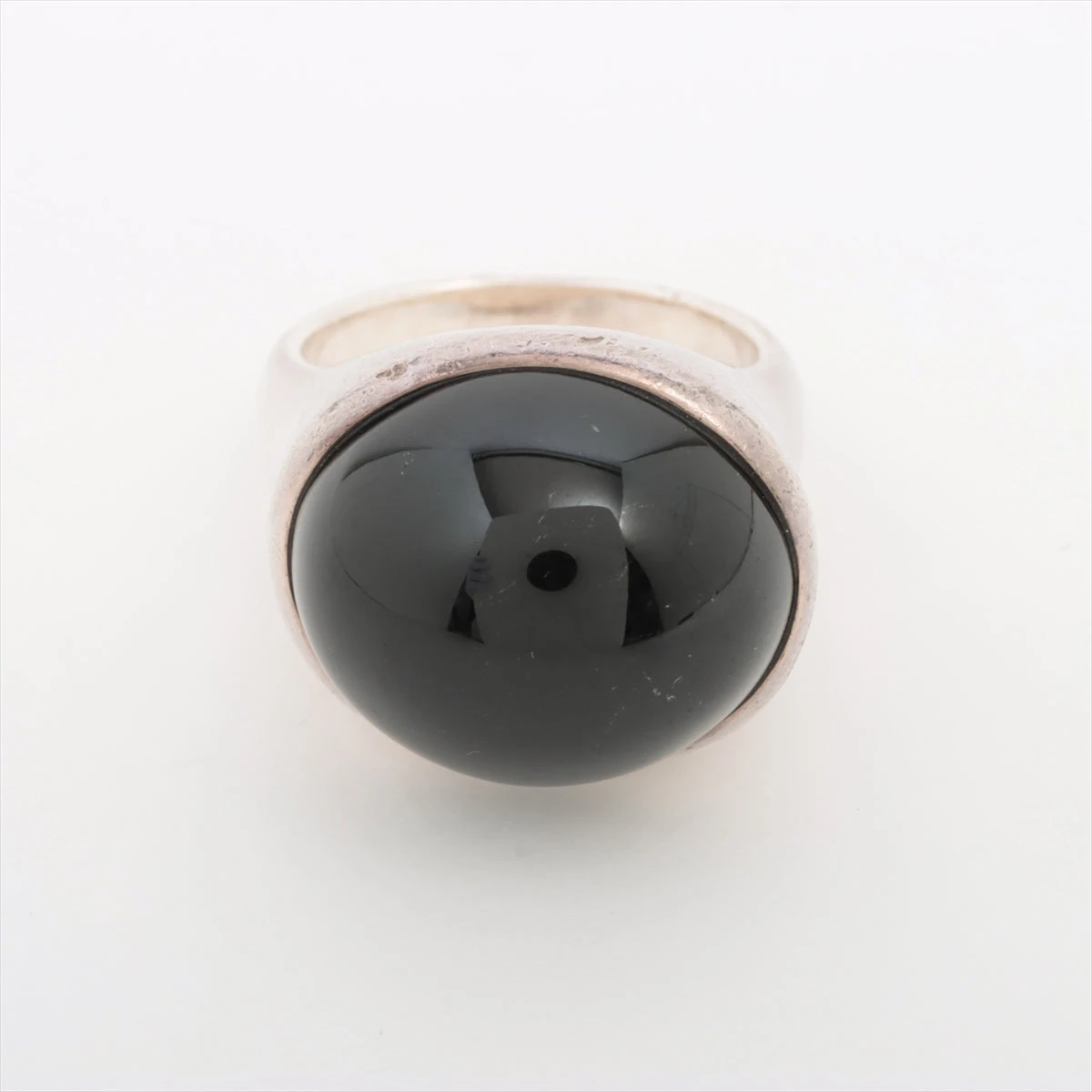 ティファニー シグネット リング 925×オニキス 14.7g シルバー