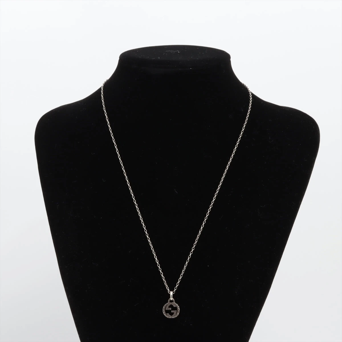 グッチ インターロッキングG アラベスク ネックレス 925 7.1g