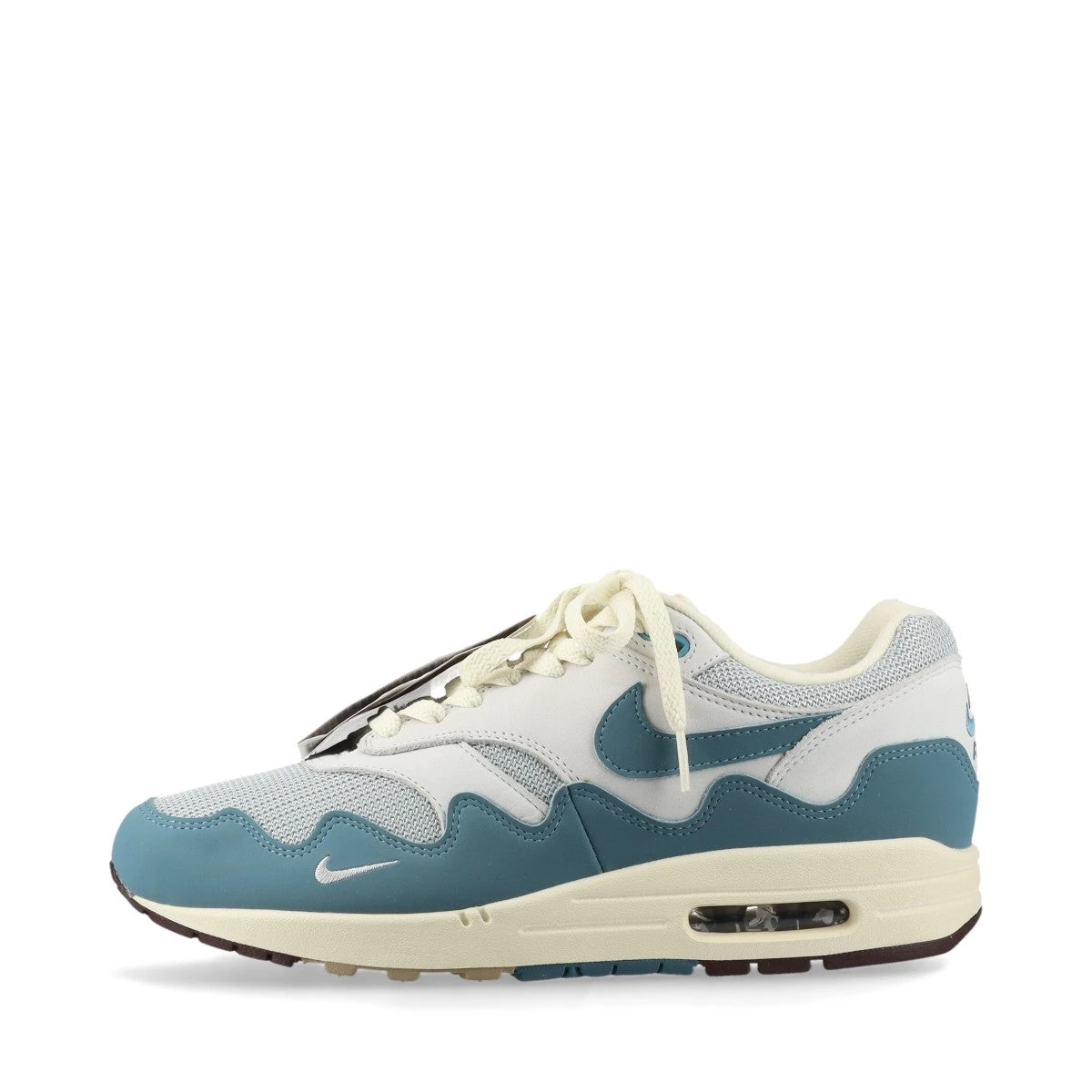 ナイキ×パタ AIR MAX 1 メッシュ×レザー スニーカー 26.5cm メンズ 