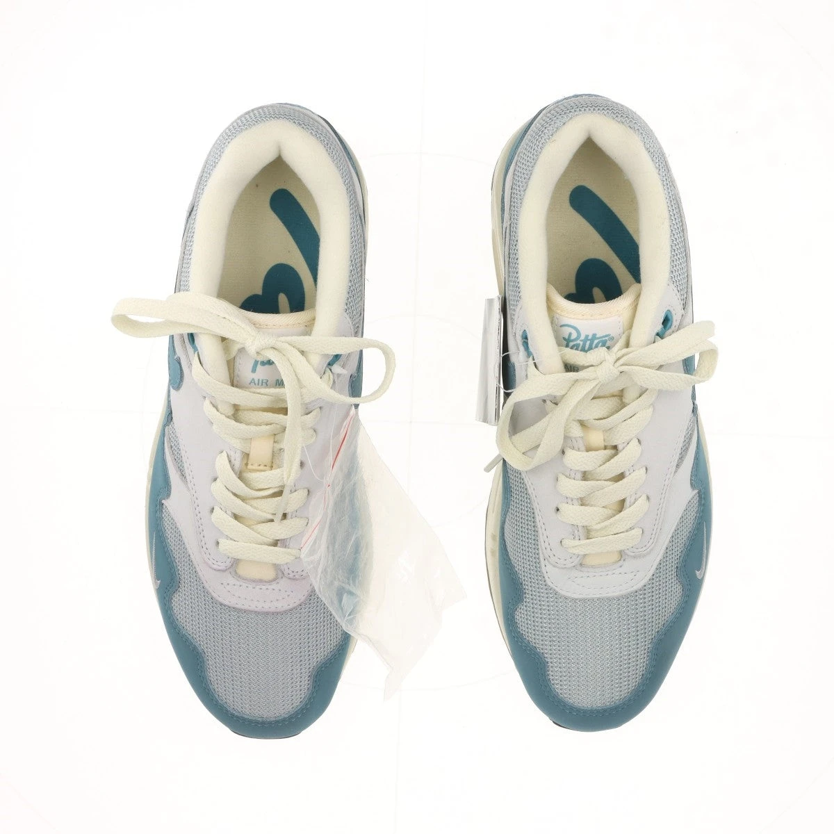 ナイキ×パタ AIR MAX 1 メッシュ×レザー スニーカー 26.5cm メンズ 
