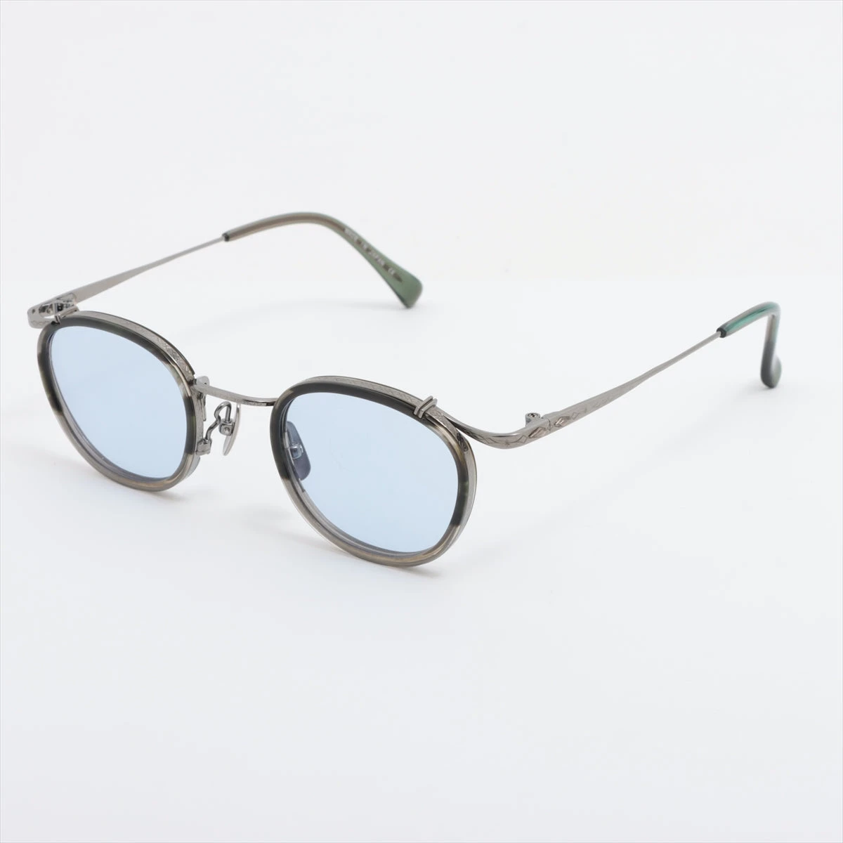 ユーズド】金子眼鏡 メガネ メタルシリーズ KM-22 （BKGP） 中古品