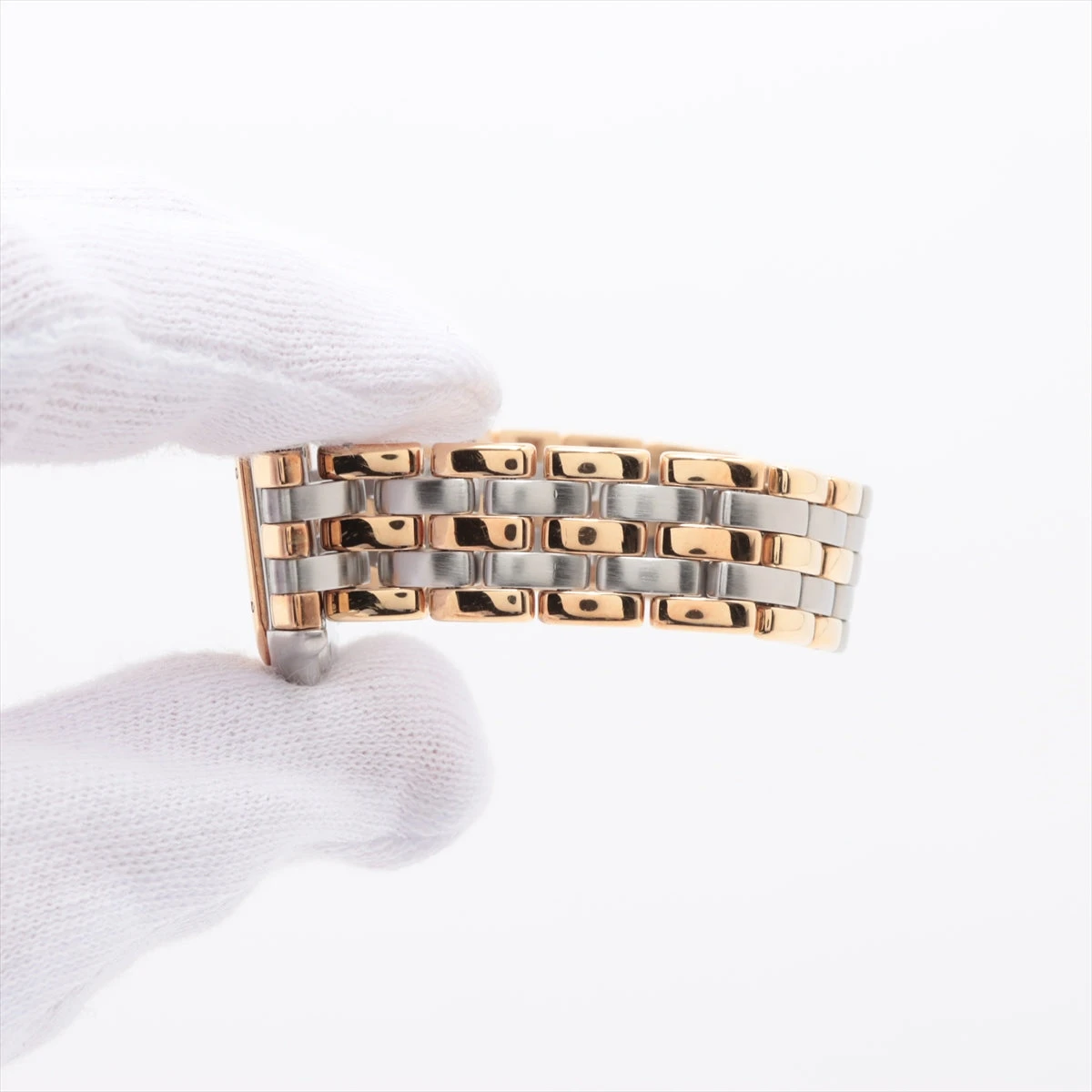 カルティエ パンテール SS×YG QZ アイボリー文字盤 84083244 A3504796