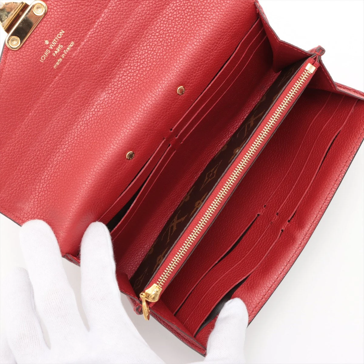 ルイヴィトン ポルトフォイユ パラス モノグラム 長財布 レッド ブラウン Amazon | [ルイ ヴィトン] LOUIS VUITTON モノグラム