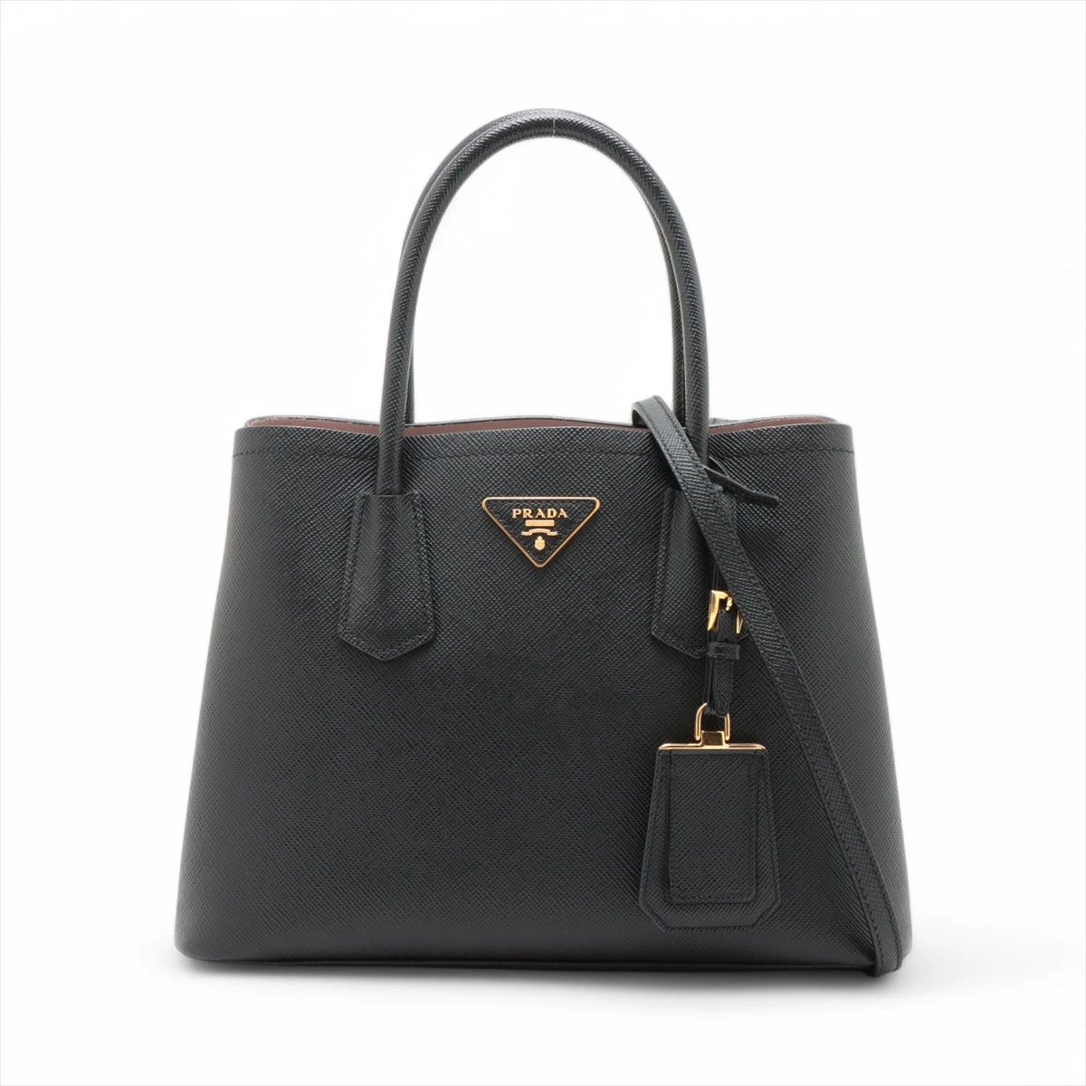 PRADA サフィアーノレザー　トートバッグ　ギャランティ有り PRADA サフィアーノレザー トートバッグ ギャランティ有り プラダ