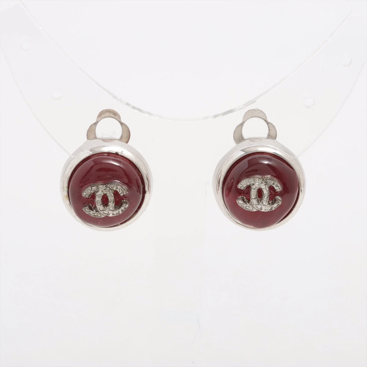 【シャネル】イヤリング メタル & レジン 渋谷並木橋店】CHANEL シャネル イヤリング シンプルカラー ココ