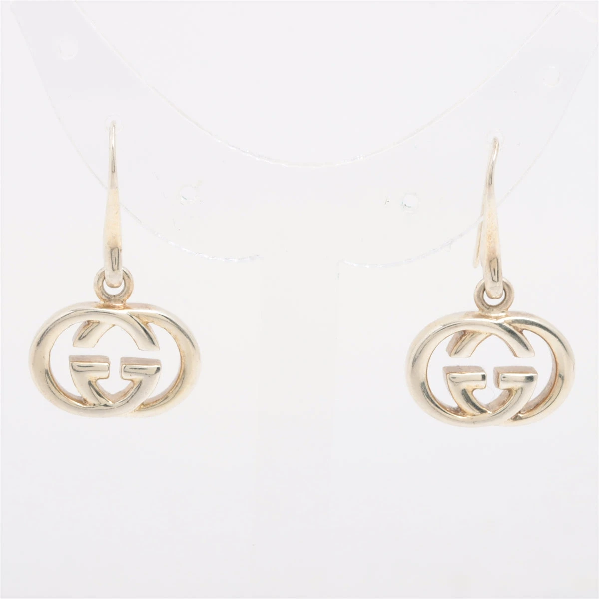 GUCCI グッチ インターロッキング　ピアス　両耳　ブランド　ロゴ　シルバー GUCCI グッチ ピアス インターロッキングG シルバー925 男女兼用
